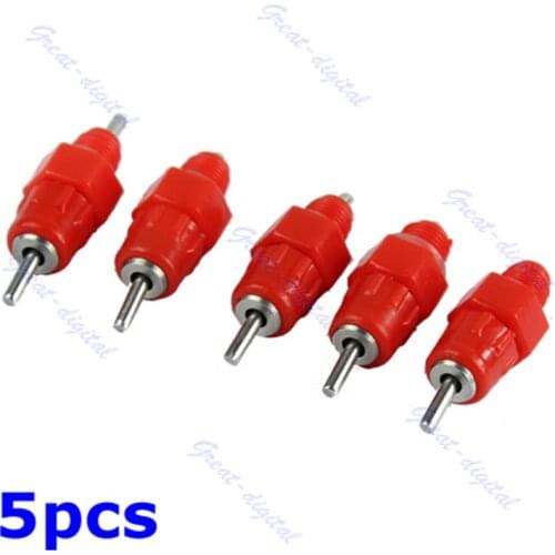 Chicken Nipple Drinker Water Waterfowl Stainless Steel Hen Poultry Feeder Duck