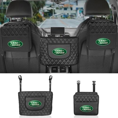 Car Seat Back Storage Bag High Capacity Stowing Tidying Pocket For Land Rover Range Discovery Rover Freelander Evoque Defender