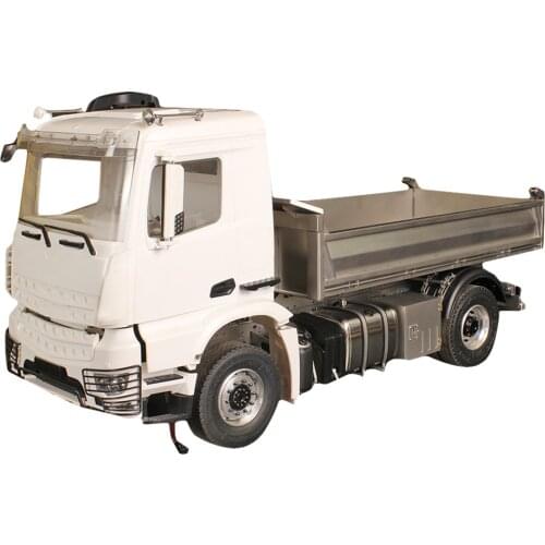 LXY RC 1/14 4×2 Entry-level Simulation Metal Lightweight Dump Truck Construction Vehicle Model with 1/5 Planetary Reducer