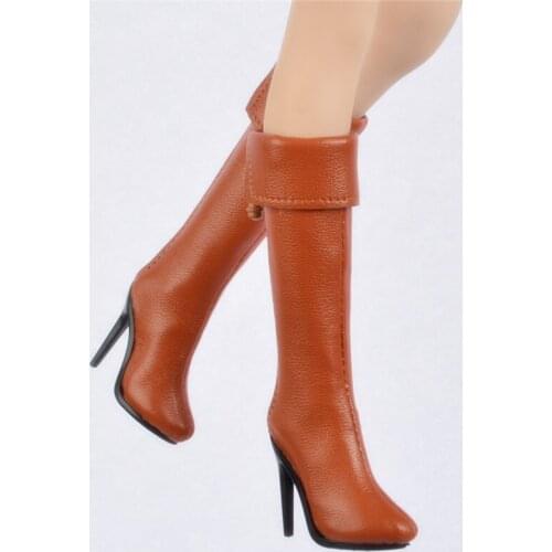 1/6 Scale Female High Heel Boot Shoes for 12inch Action Figure Womans Body 1/6 Doll Casual Sandals Shoes Boots Doll Accessories