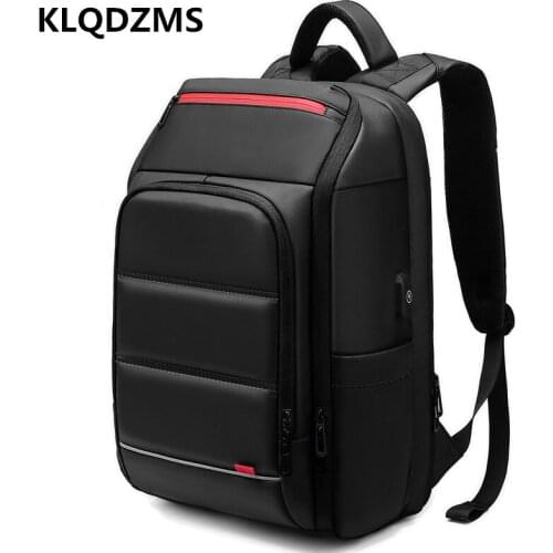 KLQDZMS Mens Backpacks Large Capacity Multifunction 180 Degree Opening And Closing Business Travel Bag Popular Knapsack
