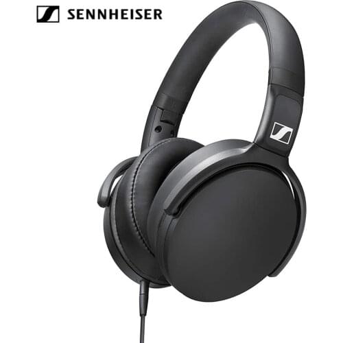 Sennheiser HD400S Around-Ear Headphone HD 400S Noise Isolation Earphone Stereo Foldable Sport Headset Deep Bass for Mobile Phone