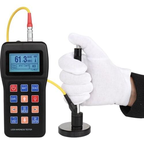 New Arrival Portable Steel Leeb Hardness Tester Durometer Digital Metal Hardness Machine High Accuracy Lab Measuring Tool