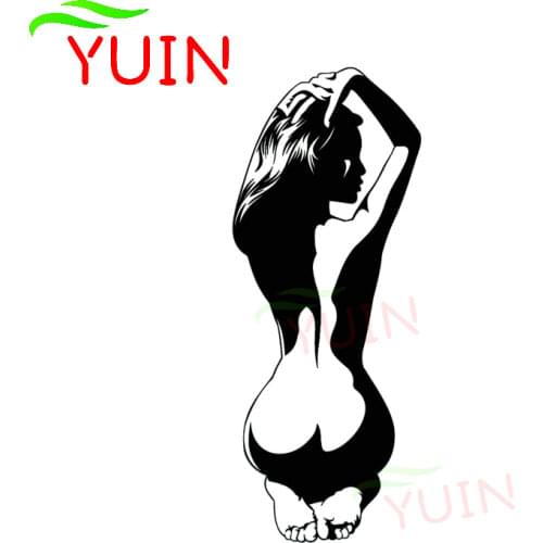 Naked Woman Sexy Back Girl Hot Car Sticker Fashion PVC Window Decoration Cars Styling Motorcycle Accessories Waterproof Decal