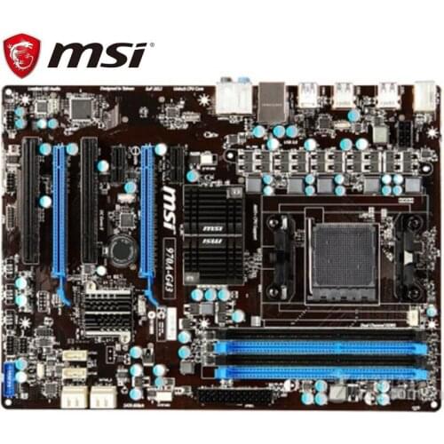 Original motherboard for MSI 970A-G43 DDR3 AM3/AM3+ USB2.0 USB3.0 SATA III 970 used Desktop motherboard SALES