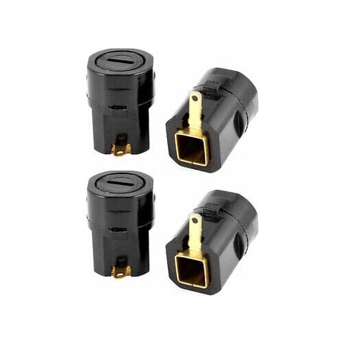 Plastic Cap 7.9mmx6.8mm Carbon Brush Holder 4 Pcs for Hitachi 100 Angle Grinder