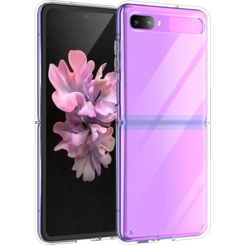 Clear Transparent Acrylic Folding Case for Samsung Galaxy Z Flip 3 5G Flip3 Fold 3 Fold3 Anti-Scratch Mobile Phone Bag Cover