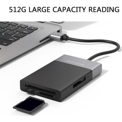 6-in-1 USB Hub Fast Speed USB 3.0 Splitter Adapter Cable for MacBook Laptop Tablet Computer