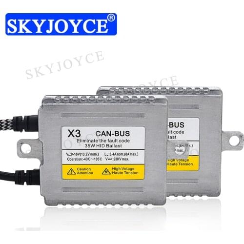 SKYJOYCE 12V 35W DLT Canbus HID light Ballast Original DLT X3 Canbus HID Ballast Reactor For Car Headlight 35W HID Bulb HID Kit
