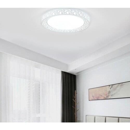 LED Ceiling Light Bird Nest Round Lamp Modern Fixtures For Living Room Bedroom Kitchen UD88