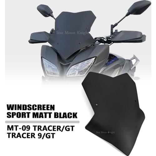 Fit For YAMAHA MT-09 TRACER MT09 TRACER 900 GT 2018 - 2021 TRACER 9 GT Windscreen Windshield Deflector Protector Wind Screen