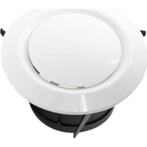 75/100mm Air Vent Extract Valve Grille Round Diffuser Ducting Ventilation Cove For Kitchen Bath Outlet Fresh Air