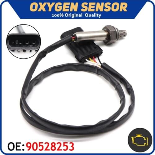 High Quality Lambda O2 Oxygen Sensor 90528253 6PA009166471 For Opel Vauxhall Astra Vectra Calibra Cavalier Zafira 1.8L 2.0L