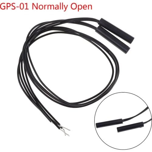 2x cylindrical plastic mounted reed proximity switch magnetic sensor normal open Embedded reed proximity switch sensor