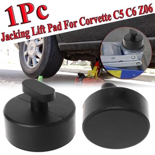 Car Rubber Disc Pad Car Vehicle Jacks Jack Pad Frame Protector Rail Floor Jack Guard Adapter Tool For Corvette C5 C6 Z06