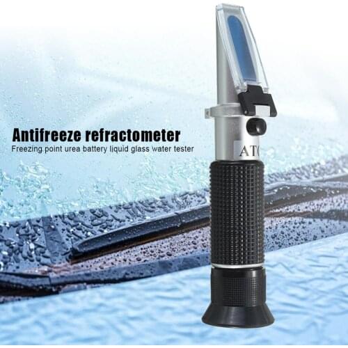 ATC Auto Car Battery Antifreeze Refractometer Glycol Detector Propylene Tester Tools All-round Freezing Point Meter
