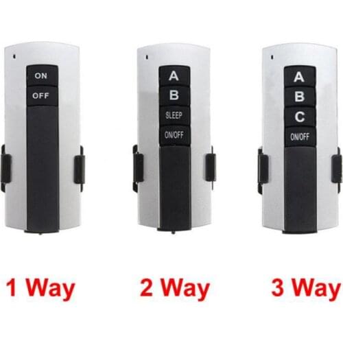 1/2/3 Ways ON/OFF AC Wireless Receiver Lamp Light Remote Control Switch 200V-240V Hot Sale Smart Wireless Switch