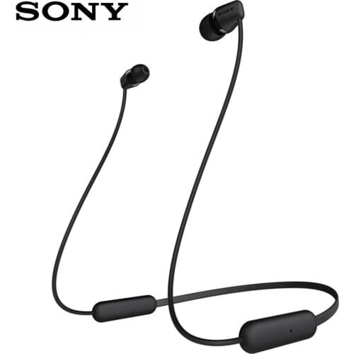 SONY WI-C200 Wireless In-ear Stereo Earphones Bluetooth 5.0 Sport Earbuds Magnetic Headset Handsfree with Mic for iPhone/XiaoMi