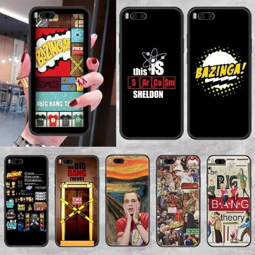 The Big Bang Theory TV Phone case For Xiaomi Mi Max Note 3 A2 A3 8 9 9T 10 Lite Pro Ultra black art prime fashion waterproof tpu