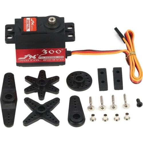 JX PDI-6225MG-300 Metal Gear Digital Servo with 25kg High Torque for RC Car Robot Airplane Aircraft Drone DIY
