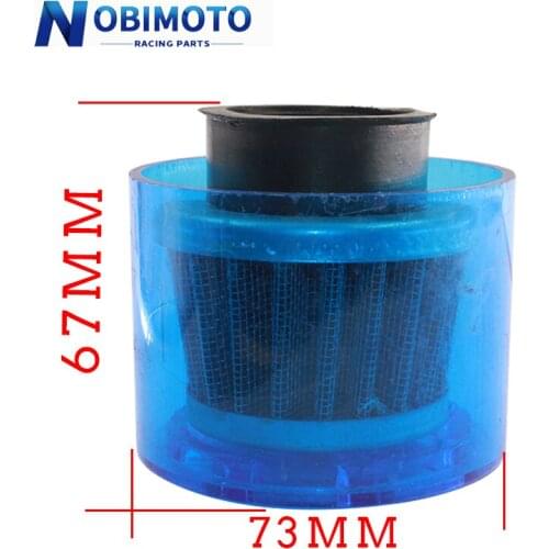NOBIMOTO Store 35mm/38mm/42mm ATV PIT DIRT BIKE 45Degree Cleaner Air Filter Pod Cleaner Motorcycle Accessories & Parts KL-004