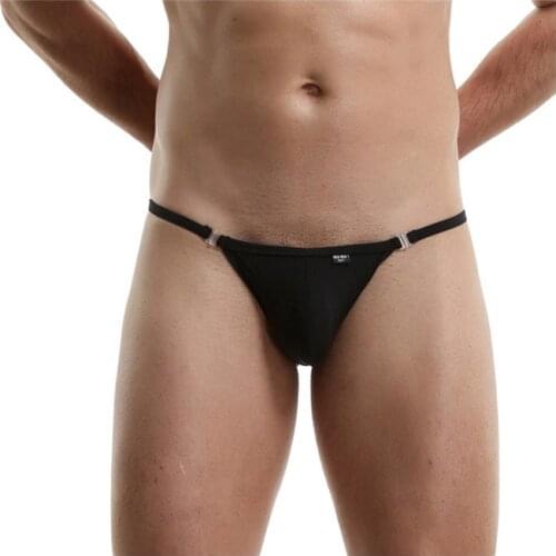 Men Underwear Briefs Sexy Male Panties Underpants Briefs Nylon Cueca Low Waist Underwear Man Male Boy Underpants Slip Panties