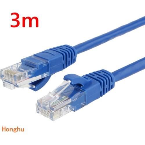 3m Ethernet Cable Cat5 Lan Cable UTP CAT 5 RJ 45 Network Cable Patch Cord for Laptop Router RJ45 Network Cable