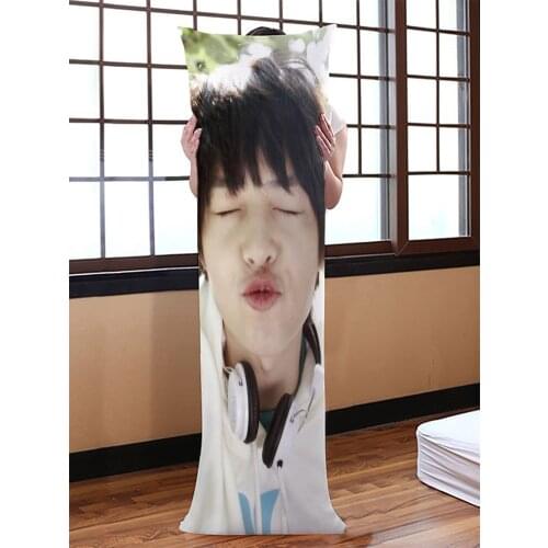 Song Joong Ki Dakimakura Hugging Body Pillow Case DIY Custom Throw Cushion Pillow Cover 7 Sizes