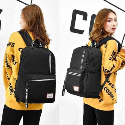 New Girls Lightweight Waterproof Nylon Backpack Fashion Trend Youth Computer Bag Portable Leisure Simple Commute OL Backpack