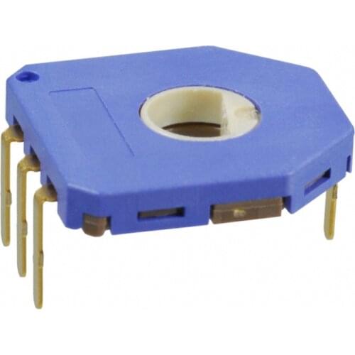 Taidacent 10Pc Board Mount Motion Sensor SV01A103AEA01R00 10K Trimmer Rotary Potentiometer Angular Position Sensor Potentiometer