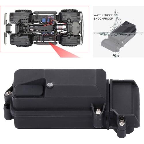 Waterproof Plastic RC Radio Receiver Box ESC Receiver Protector Case for MN D90 1/12 RC Crawler