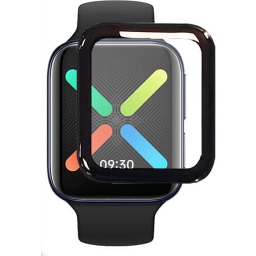 3D Curved Edge Soft Clear Protective Film Guard For OPPO Watch 41mm 46mm Smartwatch Full Cover Screen Protector (Not Glass)