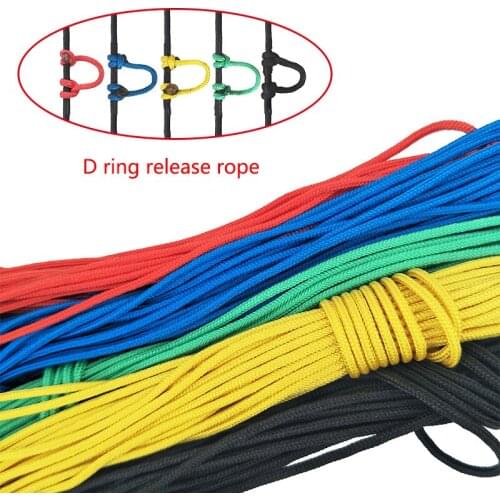 18-meter D ring release rope composite bow and arrow special D ring rope bow and arrow equipment archery supplies