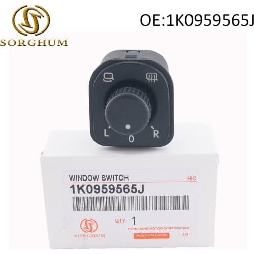 1K0959565J NEW Side Mirror Adjust Switch For VW Jetta MK5 Golf GTI MK5/6 Passat 2009-2013