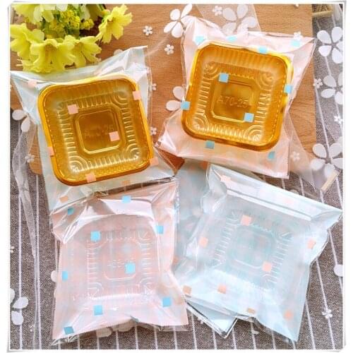 6-7cm lattice moon cake trays moon cake Packing bag+ tray 95-100 sets