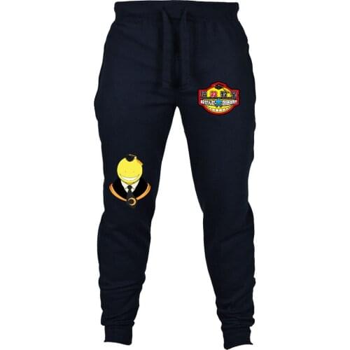 Anime Ansatsu Kyoushitsu Sweatpants cosplay costumes pants cotton Mens casual comfortable straight Pants Cosplay Joggers