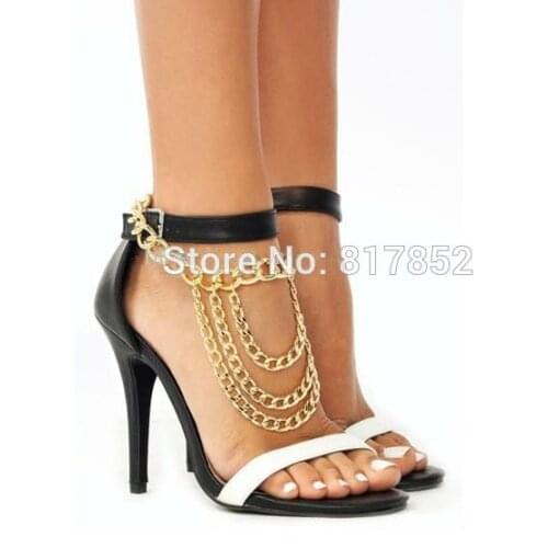 Free Shipping Style L13-1 Fashion Jewelry Shoe Chain Foot Chains Ankle Chain 2 colors