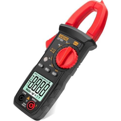 Digital Clamp Meter 4000 Counts Multimeter AC Current DC/AC Voltage Tester Ammeter