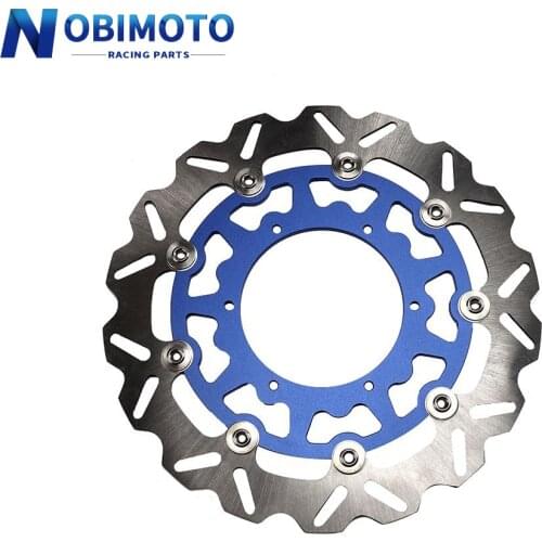 Motorcycle Floating Brake Disc Outer Diameter 320mm Rotor Brake Disk For Yamaha YZ250F 2007-2020 YZ450F 2008-2020 Stainles Steel
