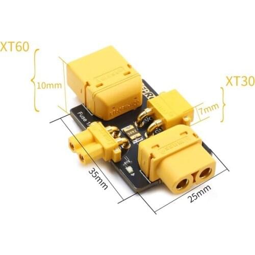 GEPRC Smoke Stopper XT30 & XT60 Input and Output Connector 1-6S for RC FPV Racing Freestyle Tinywhoop Cinewhoop 5inch Drones