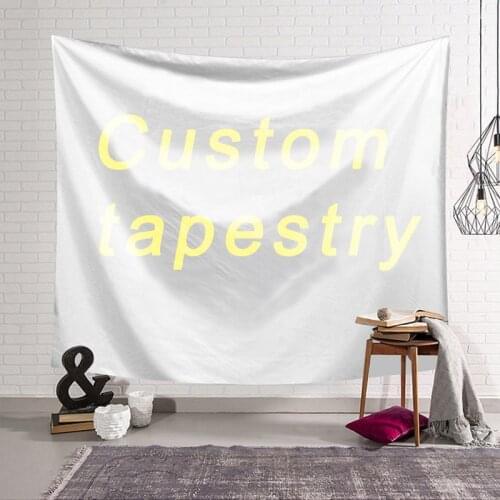 Customized Tapestry Printing Pattern Animation Landscape Poster Custom Wall Tapestry Living Room Blanket Tapestry Decoration New