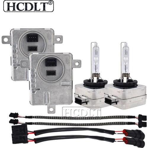 HCDLT 1 Set 35W D1S Xenon HID Kit D3S Canbus Ballast Kit HID D3R 4300K 5000K D1R 6000K 8000K Car Headlight For Audi Volkswagen