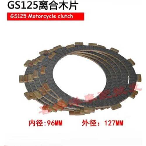 Motorcycle Clutches Parts Clutch Friction Plates Kit Set For Suzuki GS125 GS 125 125cc Replacement