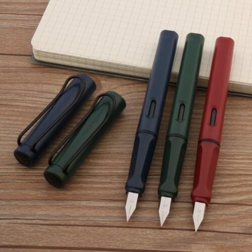 Posture Correction plastic Retro color EF Fountain Pen Stationery Office School Supplies