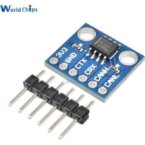 SN65HVD230 CAN Bus Transceiver Communication Thermal Protection Slope Control Module for Arduino Controller Board