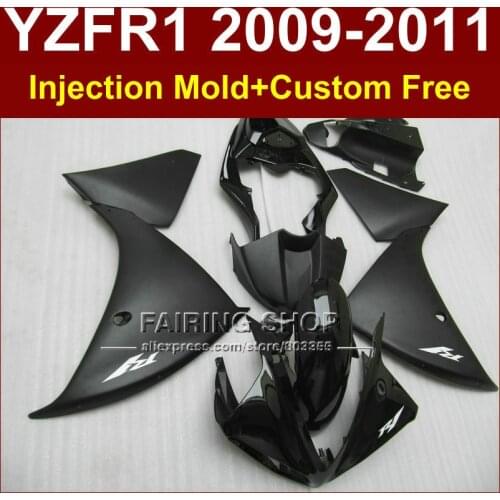 Custom Injection mold motorcycle fairings kit for YAMAHA 09 10 11 12 YZFR1 YZF1000 YZF R1 2009 2010 2011 fairing set body parts