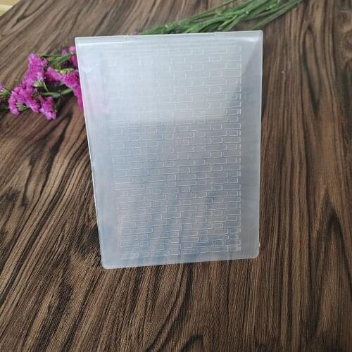 Wall Tiles Background Embossing Folders Scrapbooking For Card Making Supplies Album Paper Crafts Decoration