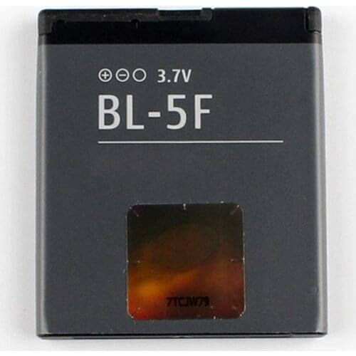 Original BL-5F phone battery for Nokia N96 N95 N98 N93i 6290 E65 6290 6210S/N 6710N N95 C5-01