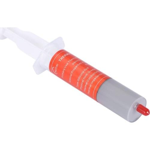 Hot Syringe Thermal Grease for CPU Heat Sink Paste Conductive Compound 30g Syringe Thermal Grease ABS Material