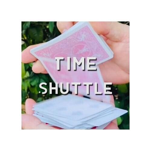 Time Shuttle Magic Tricks Deck Card Color Change Magie Magician Satge Close Up Illusions Gimmick Props Magica Funny